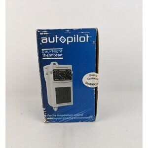 Hydrofarm Autopilot 24 hr Day & Night Cooling/Heating Thermostat NEW